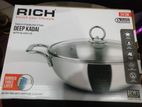 Rich Deep Kadai 24cm Stainless Steel (RHDK-767-24)