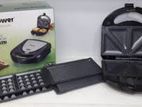 RICHPOWER DETACHABLE SANDWICH MAKER 3 IN 1 RPSM-199 - (750W)