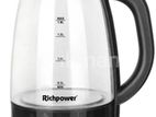Richpower Glass Body Kettle 1.8L 1500W - RPCK-1163