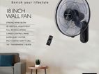 RICHSONIC 18" WALL FAN 60W - RSFW 1600R WITH REMOTE