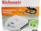 Richsonic 750W Sandwich Maker - RSSM 204