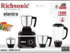 RICHSONIC ELANTRA MIXER GRINDER (800W) - RSMG-2018 4 JARS