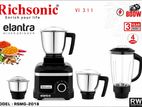RICHSONIC ELANTRA MIXER GRINDER (800W) - RSMG-2018 4 JARS
