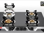 Richsonic Four Burner L.P Gas Stove - RSGC-611G
