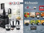 RICHSONIC ICON FOOD PRO 5 JARS 800 WATTS : RSMG-2046