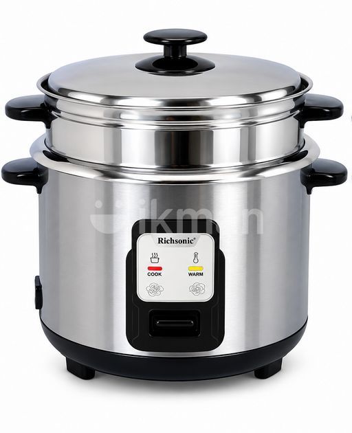 Richsonic Rice Cooker 1.8L Stainless Steel RSRC-6063SS - (700W) for ...