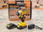 RIDER 260Nm 1/2 Cordless impact gun wrench power tool Lithium battery