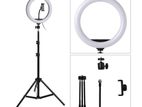 Ring Light Tripod Stand LED Camera With Phone Holder