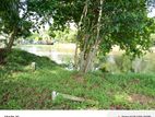 River facing land for sale in Nawala