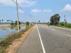 Road Facing Land for Sale at Allaippiddy