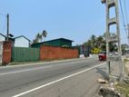 Road facing land for sale in Delkanda
