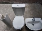 Rocell Commode and Washbasin