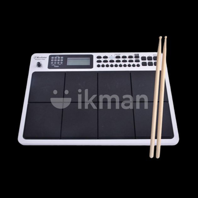 Rockstar PAD20 PRO Advanced Octapad Electronic Drum Machine, Hand Play