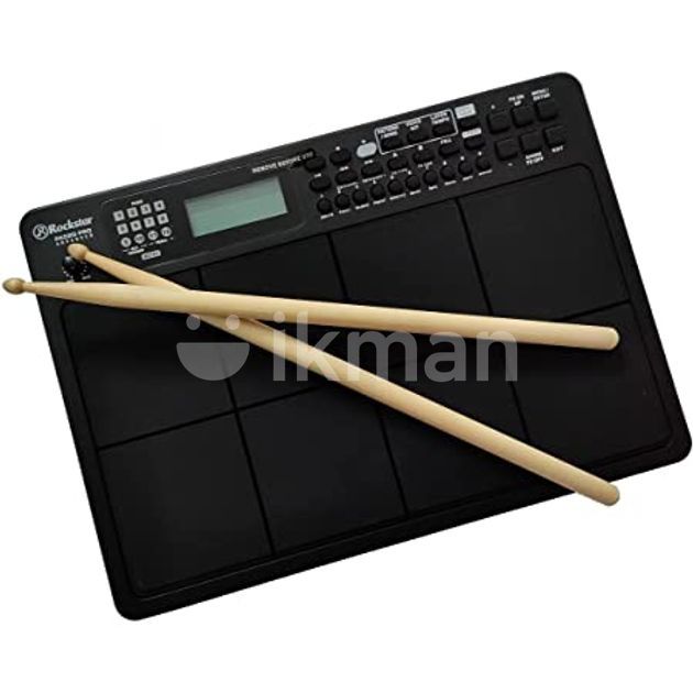 Rockstar PAD20 PRO Octapad Electronic Drum Machine Black for Sale in