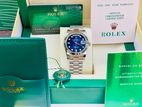 Rolex Datejust 36 in Blue dial and a President Bracelet