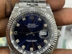 Rolex Datejust 41mm – Blue Dial (Diamond Markers)