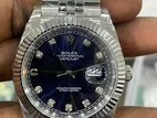 Rolex Datejust 41mm – Blue Dial (Diamond Markers)