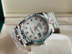 Rolex Datejust Diamond Dial Mens Watch