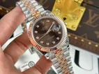 Rolex Datejust Swiss ETA Mens Watch