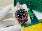 Rolex GMT Master || Pepsi Edition Swiss ETA Automatic Mens Watch