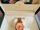 Rolex Lady Datejust Rose Gold Watch