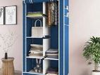 Roll Up Cover - Foldable Wardrobe Cloth Cupboard 2 Door
