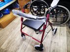 Rollator Walker With Seat Bucket