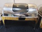 Roller-Top Chafing Dish with Glass