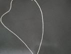 Rolo Chain Necklace Stainless Steel Round Box Women