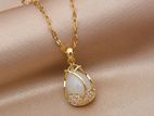 Rolo Chain Necklace Stainless Steel Round Box Women