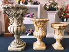 Roman Pot Table Decor