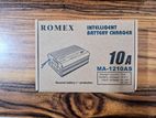 Romex Intelligent Battery Charger 10A Reverse +/- Protection