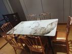 Rose gold tiffany with Granite table