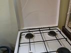Rosette Italian 4 Burner and Oven Gas Stove