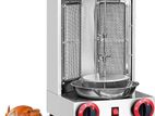 Rotating Shawarma Machine with 2 Burner