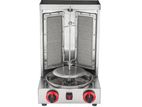 Rotating Shawarma Machine with 2 Burner