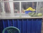 Glass Food Display Counter