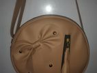 Round Leather Bag