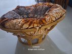 Round cane chair