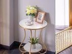 Round Coffee Table, Nesting Table & Side