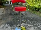 Round Red Bar Chair GF 319