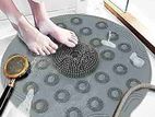Round Silicone Non-slip Bathroom Mat