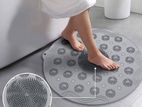 Round Silicone Non-slip Bathroom Mat