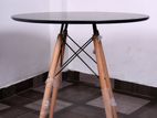 ROUND TABLE -ABC - BLACK