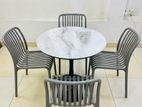 Round Table With 4 Chair - 681