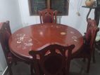 Round Table with 4 Chairs