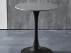Round Tulip Table with Marble Top
