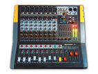 ROWESTAR 1000W 8-Channel Powered Mixer RS-8