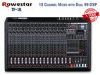 ROWESTAR 18-Channel Mixer TF-18