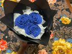 Royal Blue Rose Bouquet